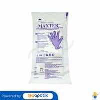 Gambar MAXTER SURGICAL GLOVES STERILE NO. 7.5 dari Apotek Yasfi by GoApotik Kab. Bekasi 1 Tokopedia