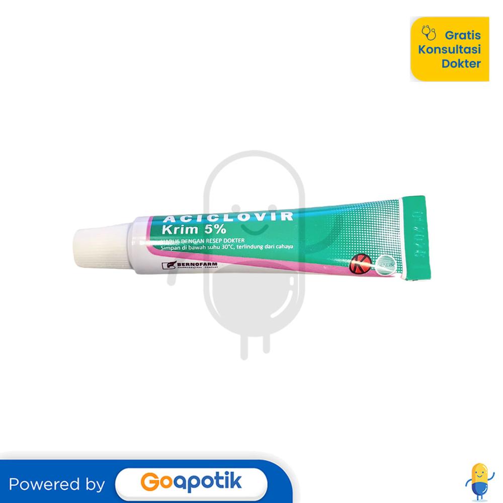 ACICLOVIR BERNOFARM 5% CREAM 5 GRAM TUBE