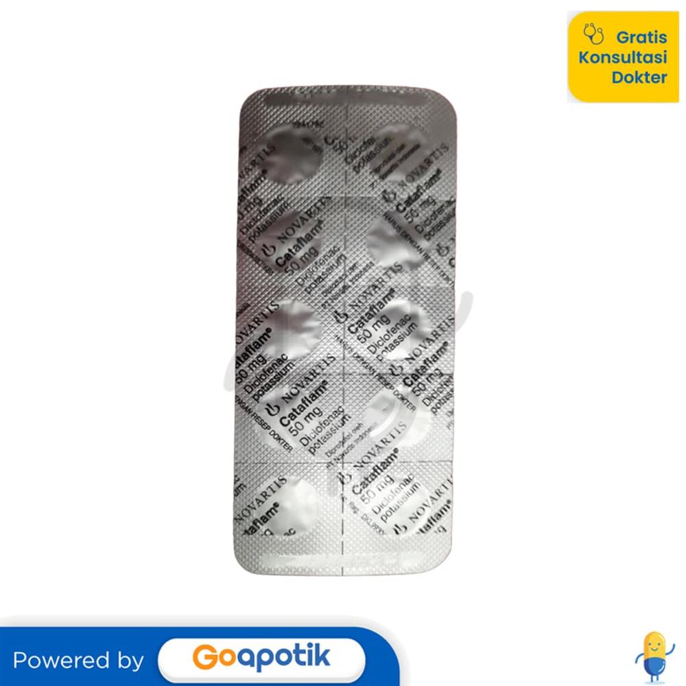 CATAFLAM 50 MG BLISTER 10 TABLET
