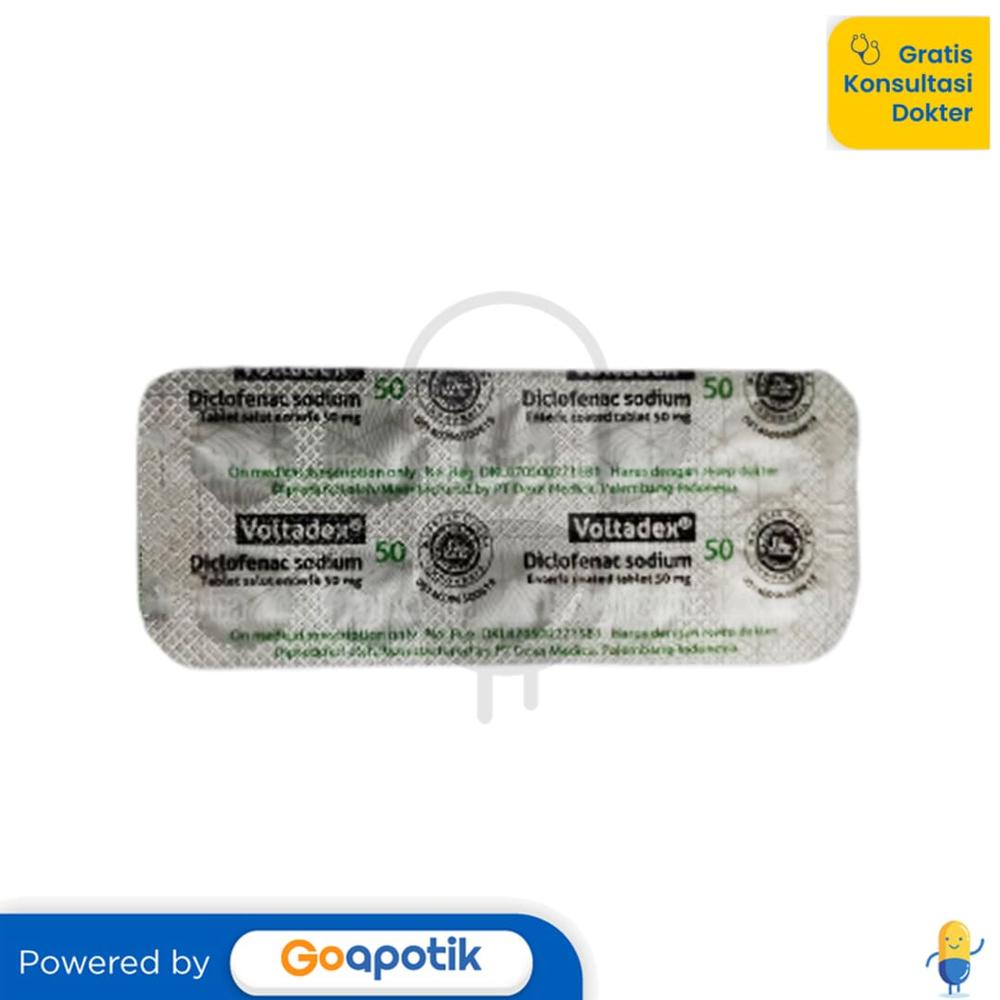 VOLTADEX 50 MG STRIP 10 KAPLET