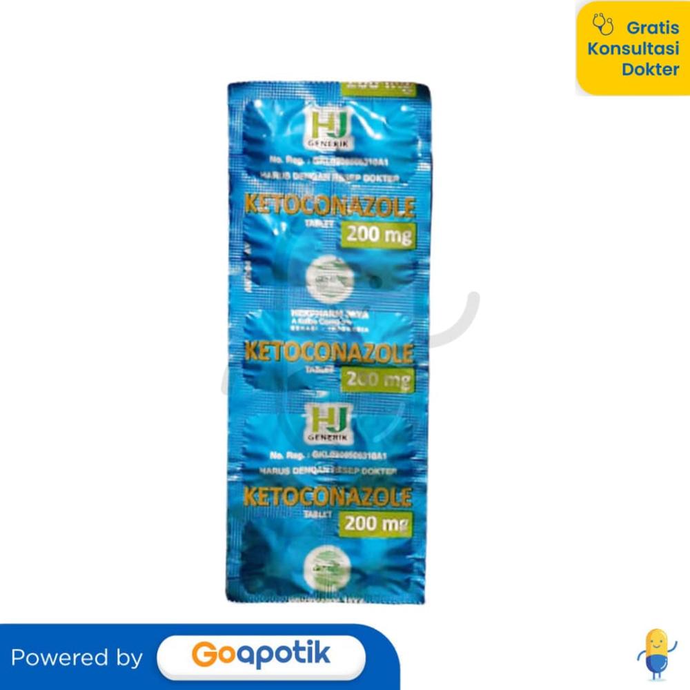KETOCONAZOLE HEXPHARM 200 MG STRIP 10 TABLET