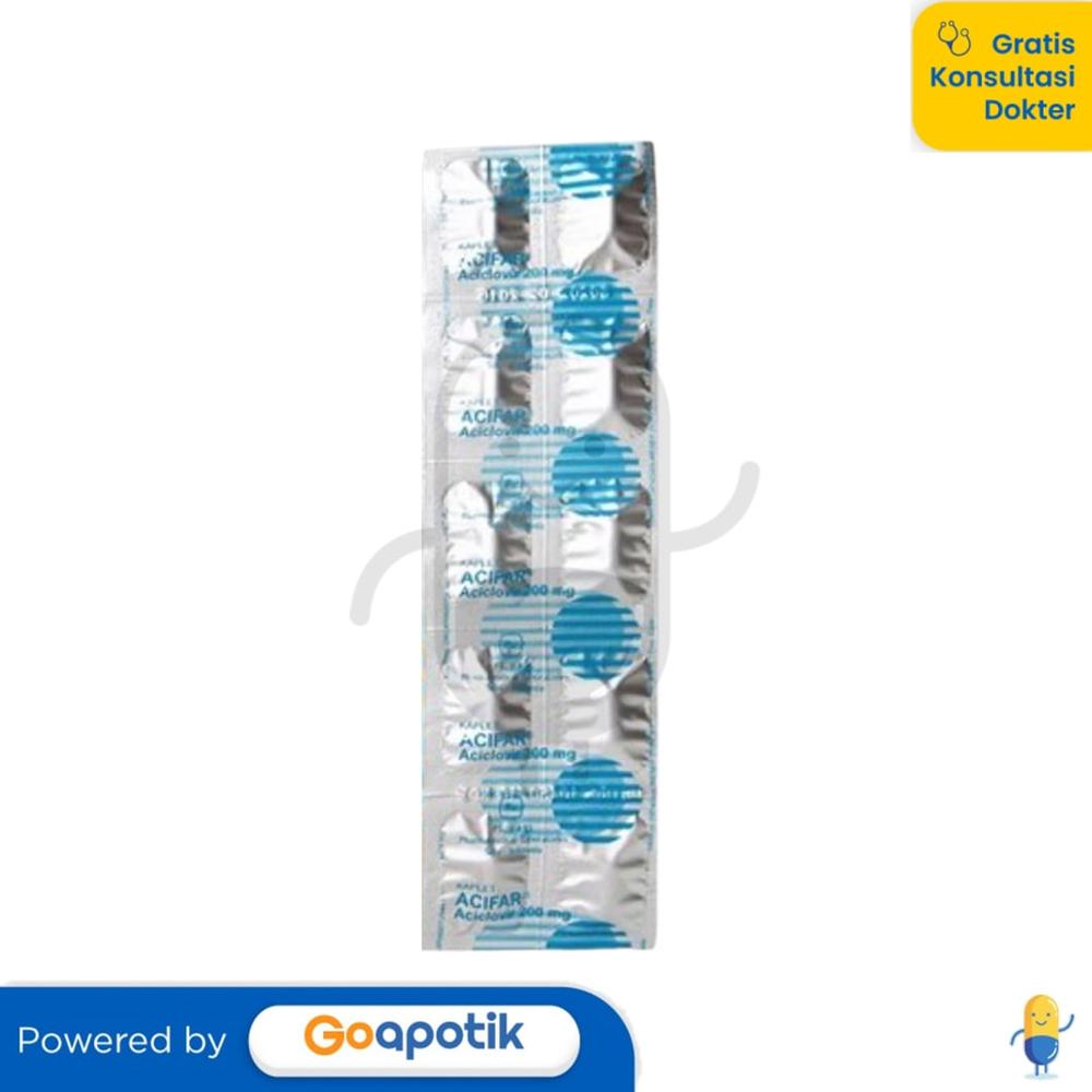 ACIFAR 200 MG STRIP 10 TABLET