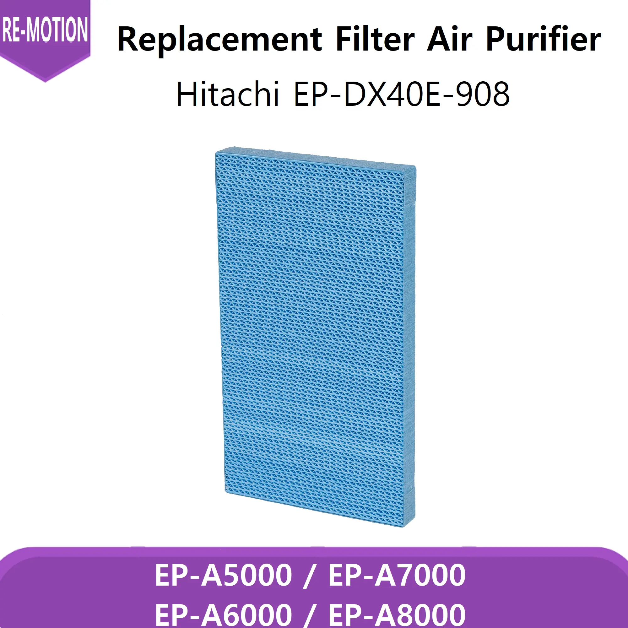 Humidifying Filter Pelembab Air Purifier Hitachi EP-A5000 EP-A6000 EP-A7000 EP-A8000