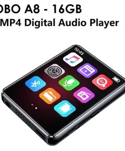 MROBO A8 16GB - MP3 MP4 Digital Audio Player 2.5-inch Touch Screen