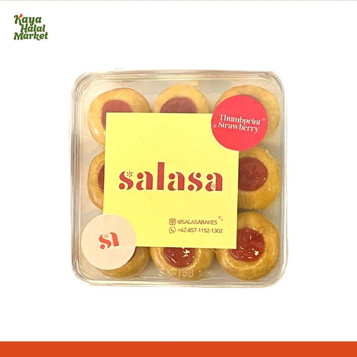 Gambar Kue Kering Thumbprint Strawberry Homemade 200 gr Kaya Halal Market dari Kaya Halal Market Jakarta Selatan Tokopedia