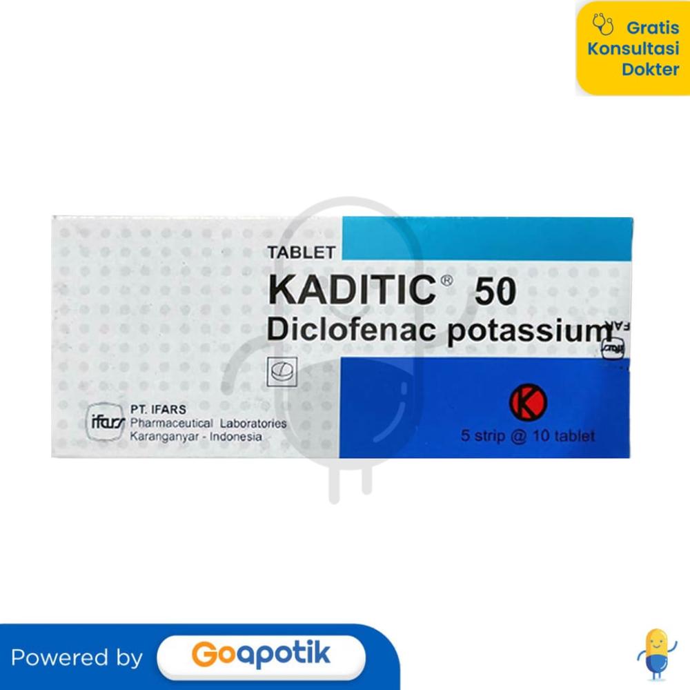KADITIC 50 MG BOX 50 TABLET
