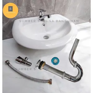 New Wastafel Volk Komplit Set