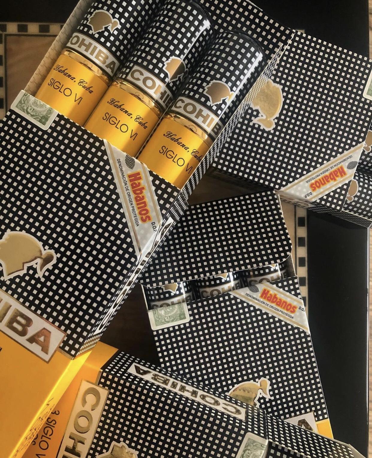 COHIBA SIGLO VI TUBOS / PACK OF 3