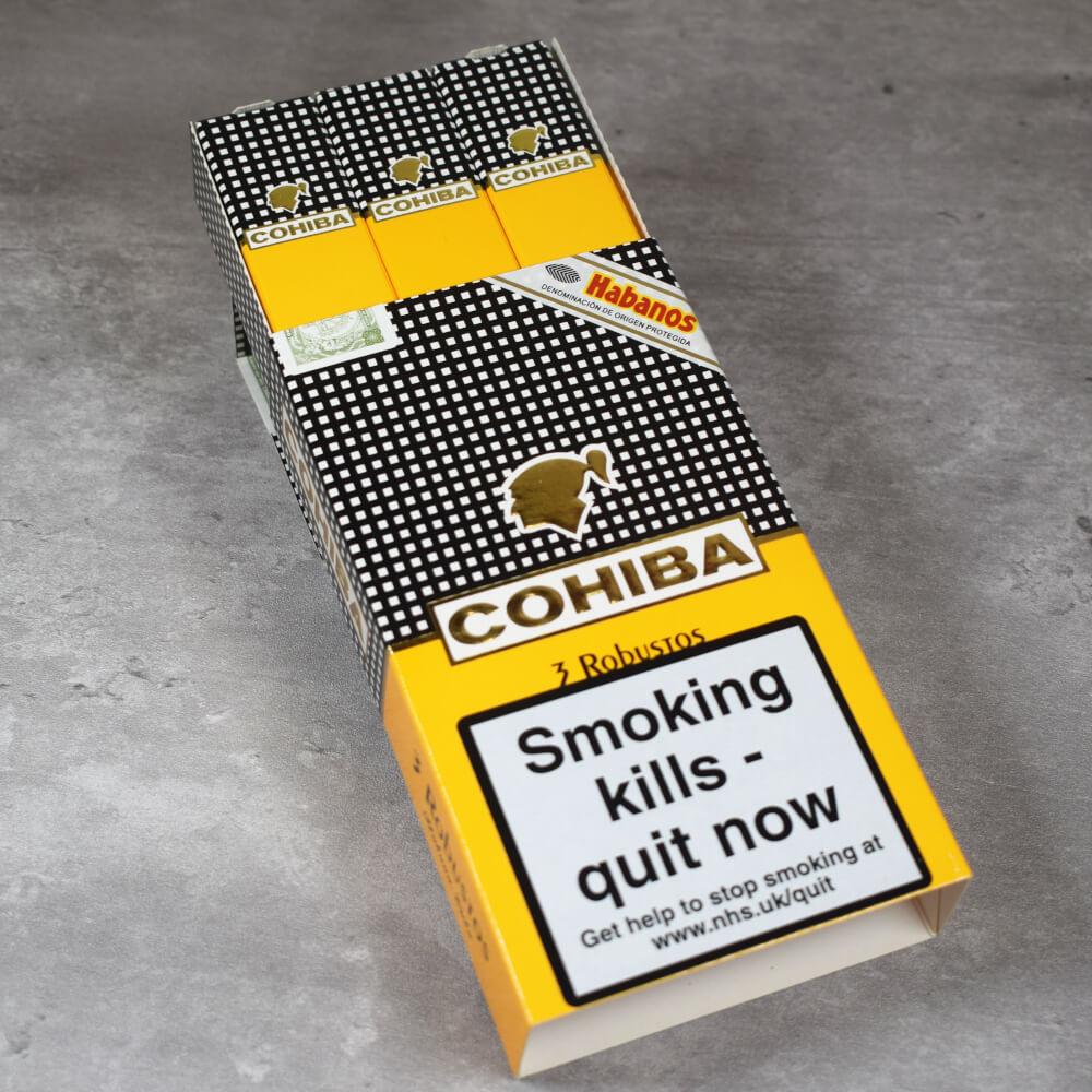 COHIBA ROBUSTOS PAPER / PACK OF 3