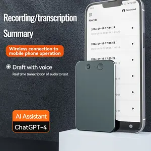 Voice Note AI Audio Recorder Empowered ChatGPT-4 App Transcribe Summarize support Bahasa Indonesia