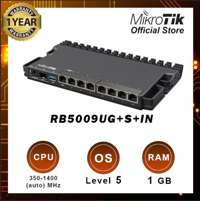 Jual (OSS) MikroTik RB5009UG+S+IN RB 5009 router Berkualitas - Kota ...