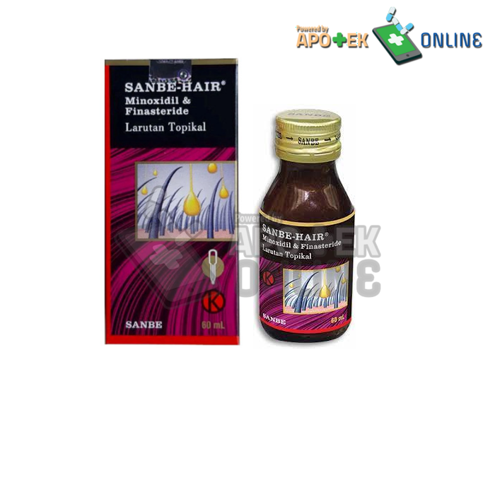 Gambar SANBE HAIR 60ML PENUMBUH RAMBUT dari Apotek Pelangi Serpong Utara Kota Tangerang Selatan Tokopedia