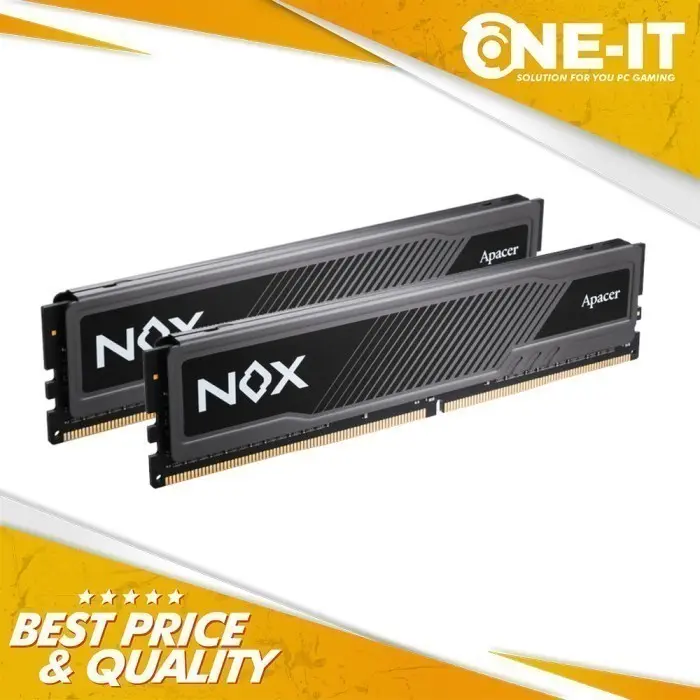 RAM Apacer NOX 16GB Kit (2X8GB) DDR4 PC25600 3200Mhz Dual Channel