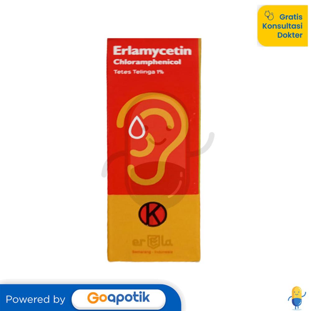 ERLAMYCETIN TETES TELINGA 10 ML