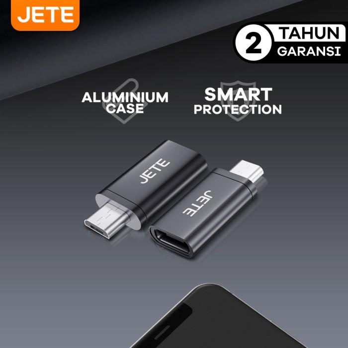 Gambar JETE Adapter OTG Type C to Micro - Garansi Resmi 2 Tahun dari JETE Indonesia Yogyakarta Kota Administrasi Jakarta Pusat Tokopedia