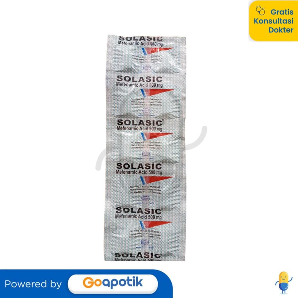 SOLASIC 500 MG STRIP 10 KAPLET