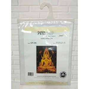 Paket Sulam Kristik Ori PINN CP-03 Golden Buddha Budha Religius