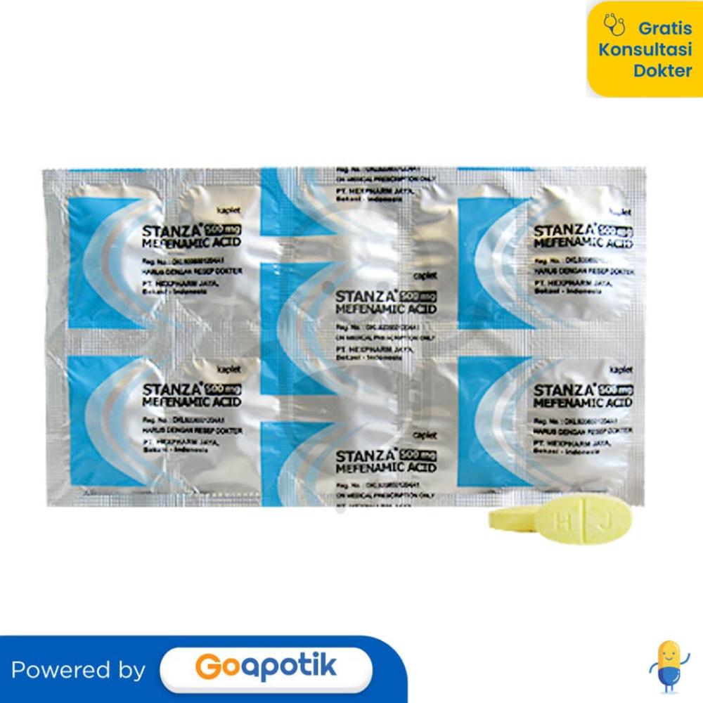 STANZA 500 MG STRIP 10 KAPLET