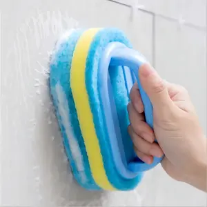 Sikat WC Toilet Serbaguna Pembersih Kamar Mandi Dapur Sponge Brush
