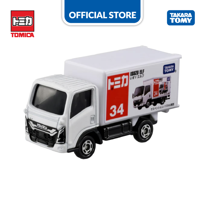 Gambar Tomica Regular #034 Isuzu Elf Box dari Takara Tomy Official Store Kota Administrasi Jakarta Barat Tokopedia