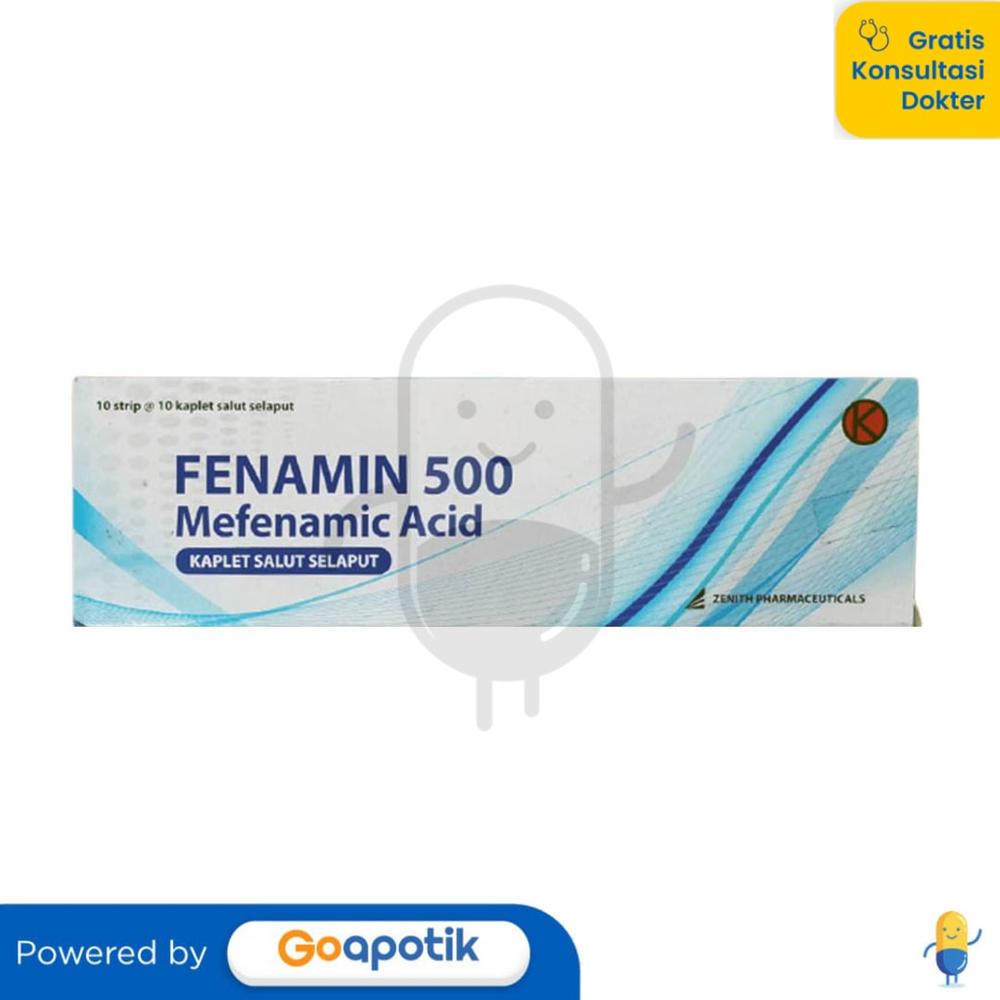 FENAMIN 500 MG BOX 100 KAPLET