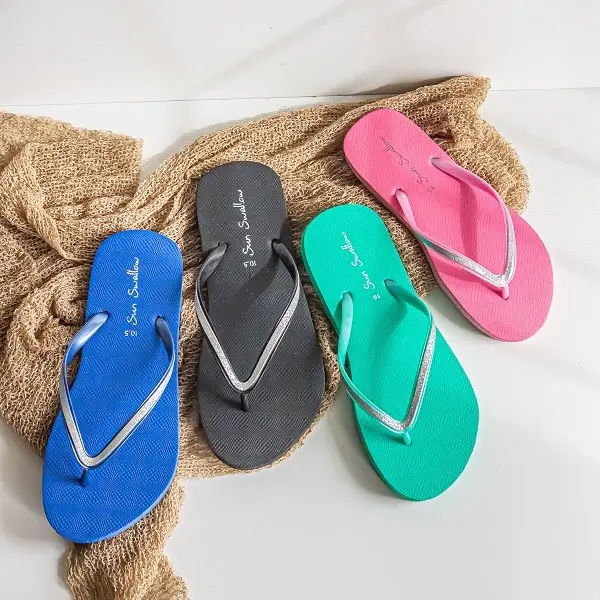 sandal jepit Sun swallow Crystal/ sandal perempuan Sendal Karet Wanita