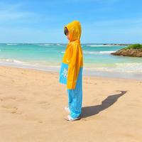 Gambar Set Jas Hujan Anak Poncho Jas Jaket Celana Anak Kids Raincoat 4 5 6 7 Tahun Laki Laki Perempuan 2 Warna Spartan Messi PVC waterproof - Blue Black dari Autoku Kota Depok 4 Tokopedia