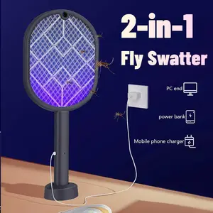 Raket Nyamuk Elektrik 2in1 Mosquito Killer 450mAh 2700V