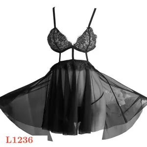 Baju Tidur Wanita Lingerie Sexy L1236 Babydoll