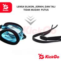 Gambar KickGo Kacamata Renang Remaja Dewasa Swimming Goggles Anti Fog Free Box - Hitam dari KickGoOfficialStore Kab. Tangerang 5 Tokopedia
