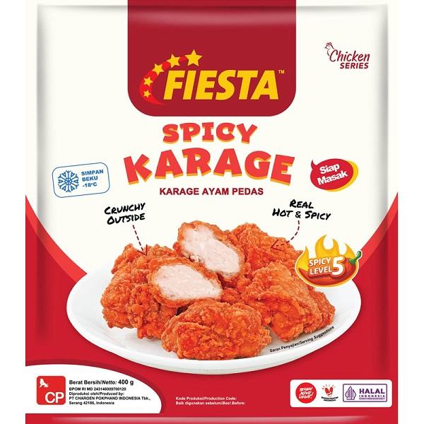 Gambar FIESTA SPICY CHICKEN KARAGE 500 GR dari Hypermart Yogya Hartono Kab. Sleman Tokopedia