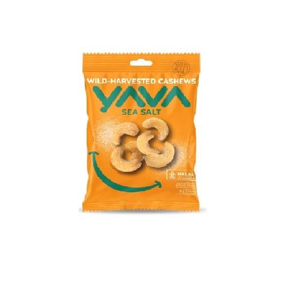 Gambar YAVA/EBC  SEA SALT CASHEW 35G dari Hypermart Yogya Hartono Kab. Sleman Tokopedia