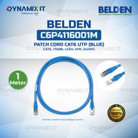 Gambar Belden C6P4116001M Patch Cord Cat.6 UTP Stranded LSZH Blue - 1 meter dari DYNAMIX IT Kota Surabaya 1 Tokopedia