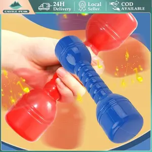 Toddler Fitness Dumbbells Home Equipment for Children Household Toy Kid Weight Kids Small Plastic Exercise Barbell