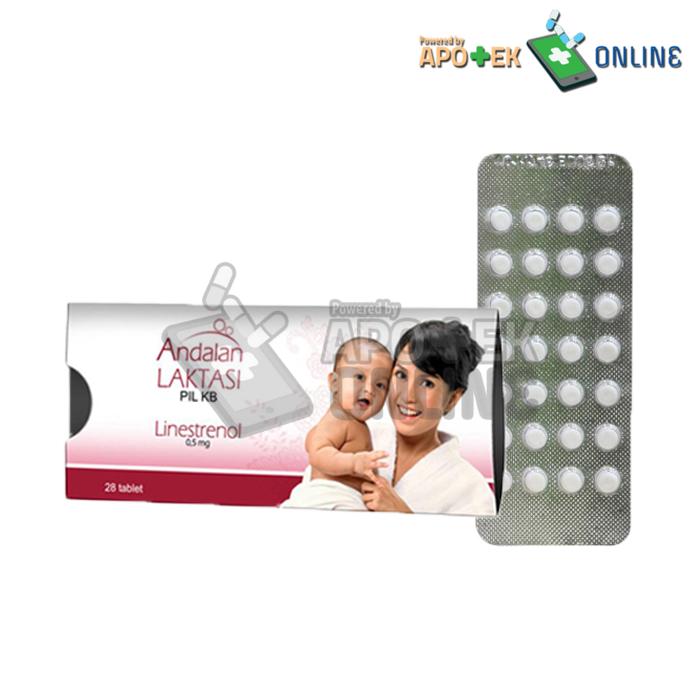 ANDALAN LAKTASI PIL KB 1 BLISTER 28 TABLET