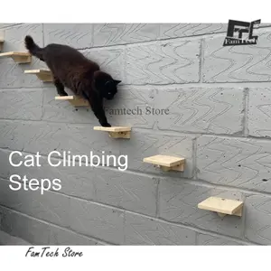 FTS ambalan kucing cat playground pijakan kucing mainan kucing pijakan dinding cat climbing