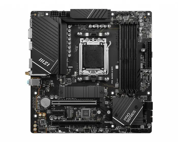Motherboard MSI PRO B650M-A WIFI AMD B650 AM5 DDR5 1