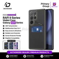 Gambar Case Samsung Galaxy S25 Ultra Plus DUX DUCIS RAFI II MagSafe Back Stand Card Wallet Slot - Black, S25 dari Primary Cares Official Kota Administrasi Jakarta Barat 1 Tokopedia