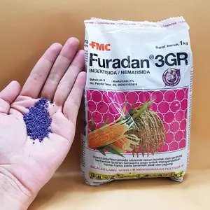 Berkebun 100 gram - Obat hama semut, bekicot, uret, rayap, Insektisida FURADAN 3GR