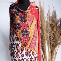 Gambar BATIK TRUSMI Bahan Kain Batik Cap Motif Mega Mendung Pulauan Merah JL dari BT Batik Trusmi Official Kab. Cirebon 2 Tokopedia