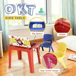 1 SET MEJA OKT DAN KURSI OK 305 ANAK KURSI DAN MEJA BELAJAR OLYMPLAST