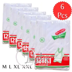 6 Pcs Singlet KAOS DALAM PRIA 12K1 Kutang Pria
