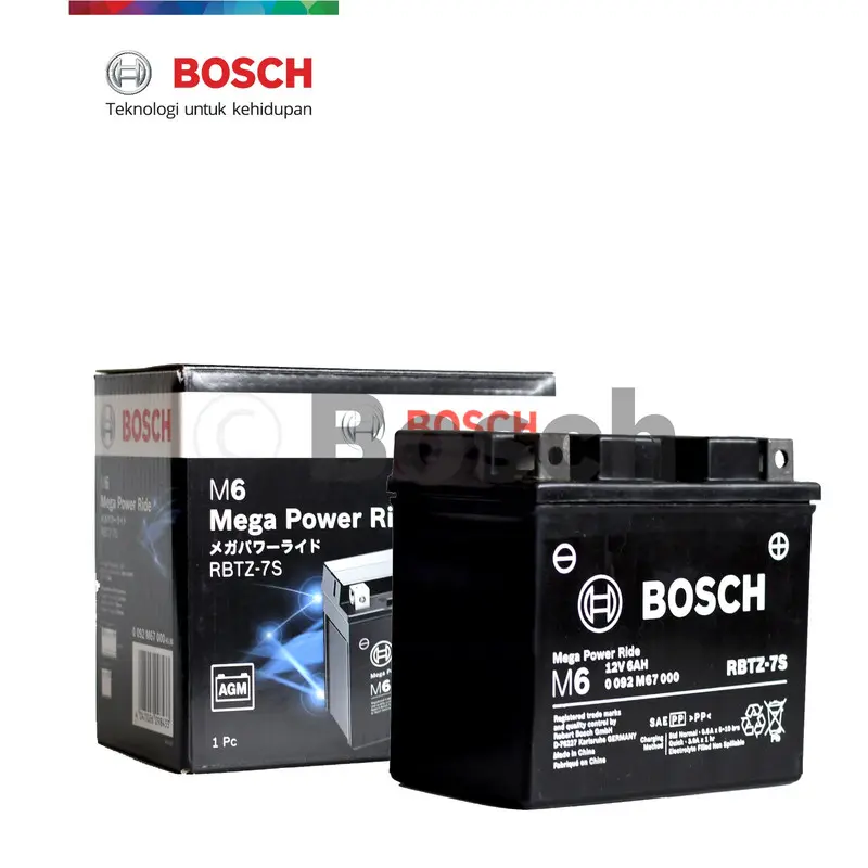 Aki Motor Yamaha N Max Bosch RBTZ-7S