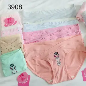 6 PCS Celana Dalam Ibu Hamil Motif Dan Polos CD Hamil Pakaian Dalam Wanita POLINI grosir