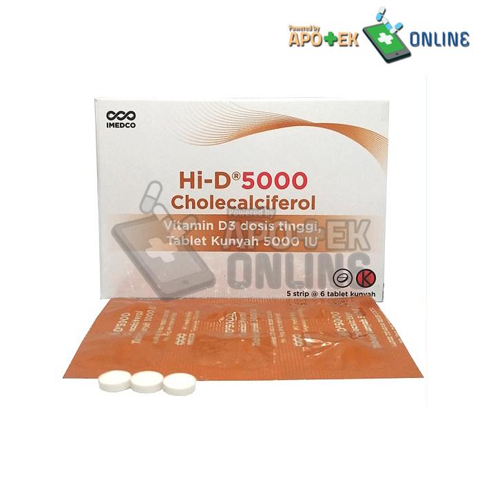 HI-D 5000  STRIP 6 TABLET