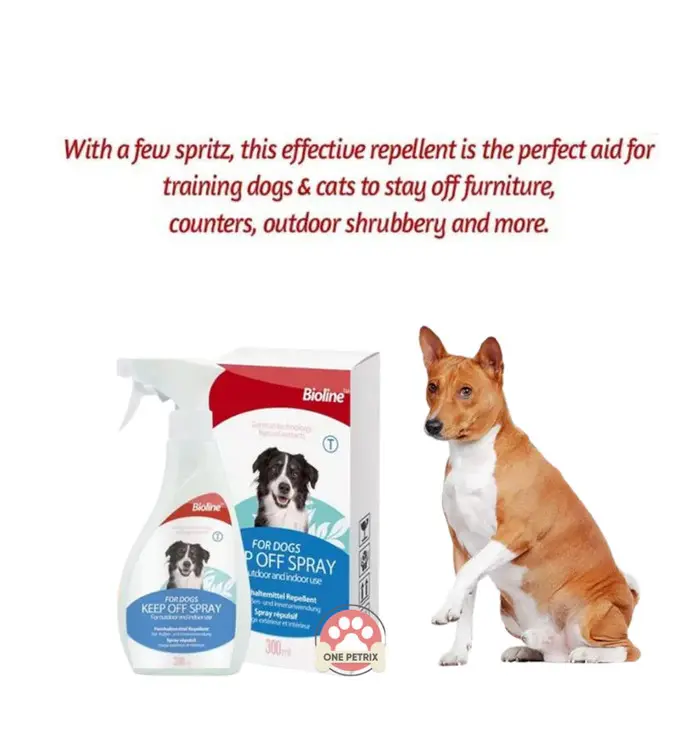 New! - Bioline Keep Off Spray Dog / Semprotan Anti Pipis Sembarangan 300Ml Toko Perawatan Hewan 1