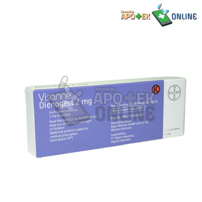 VISANNE 2 MG STRIP 14 TABLET