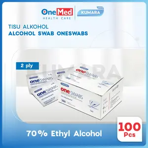 ONEMED - Alcohol Swab Oneswab isi 100's