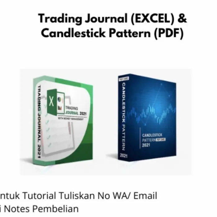 Buku Rangkuman Candlestick Pattern dan Trading Journal Spartan Trading