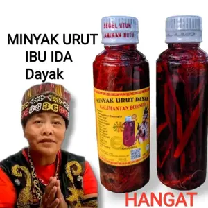 MINYAK GOSOK URUT DAYAK Pijat pijit obat gosok asli PERISAI BORNEO
